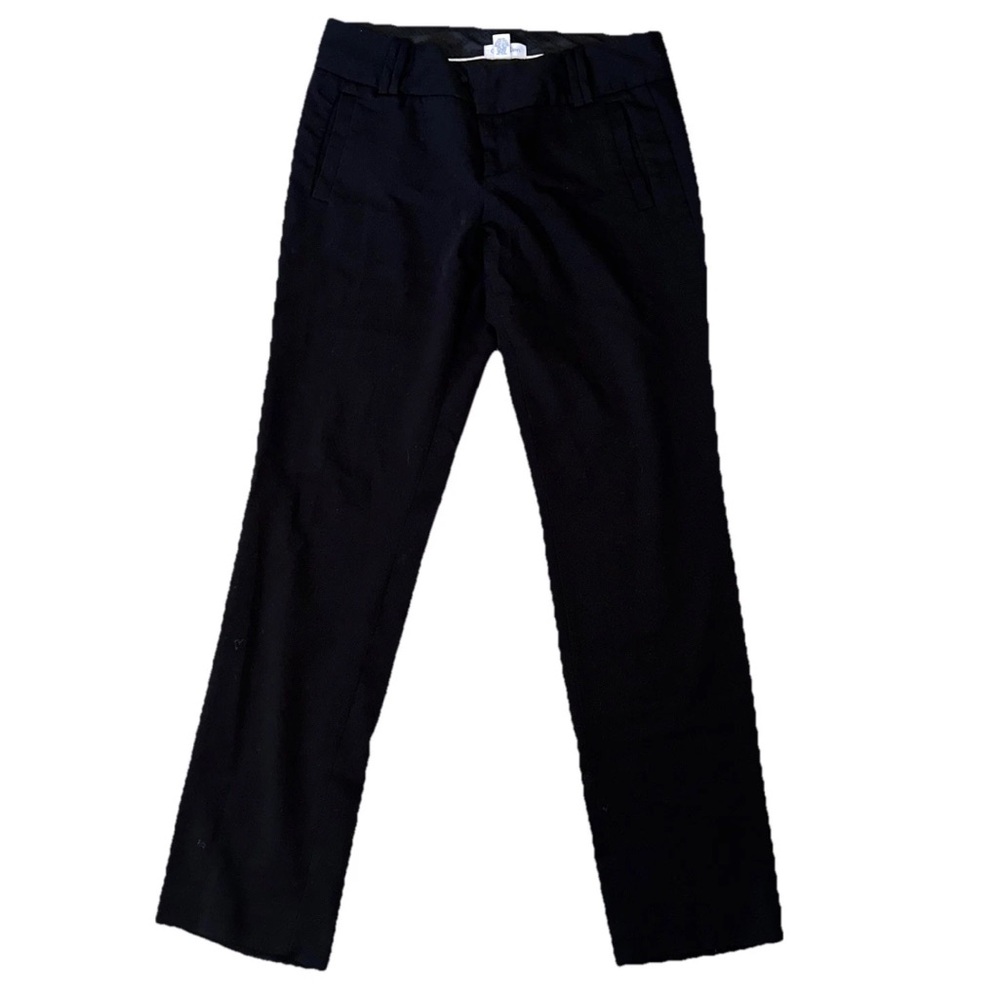 Calvin Klein Trouser Dress Pants Womens size 8 Black Mid Rise Casual